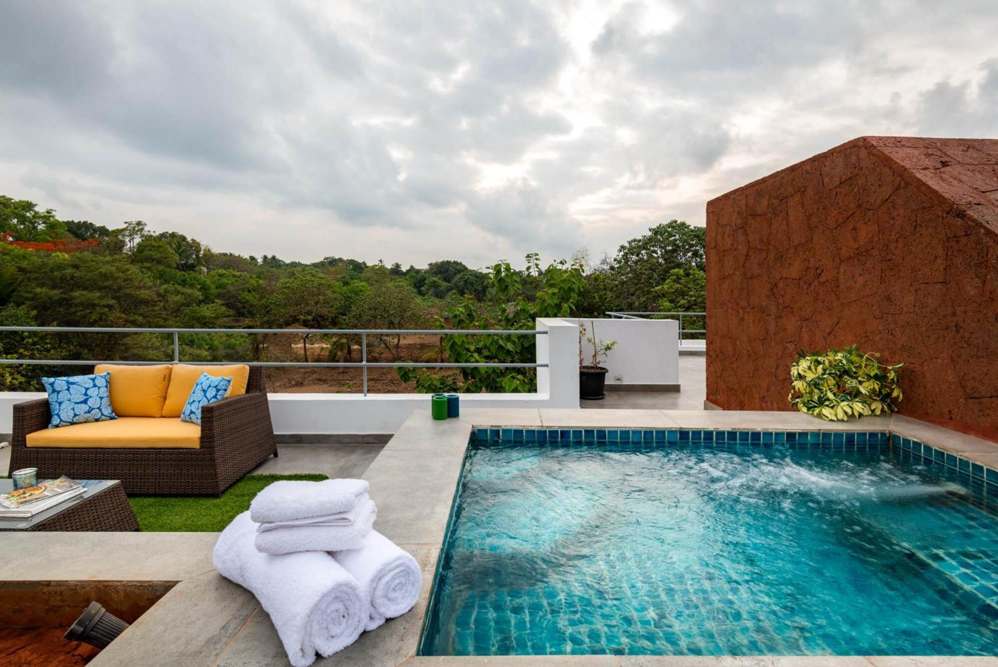 La Viola Estate Anjuna Exterior foto